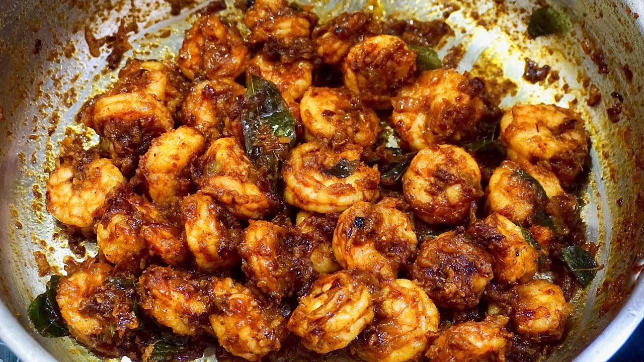 Shrimp Pepper Fry
